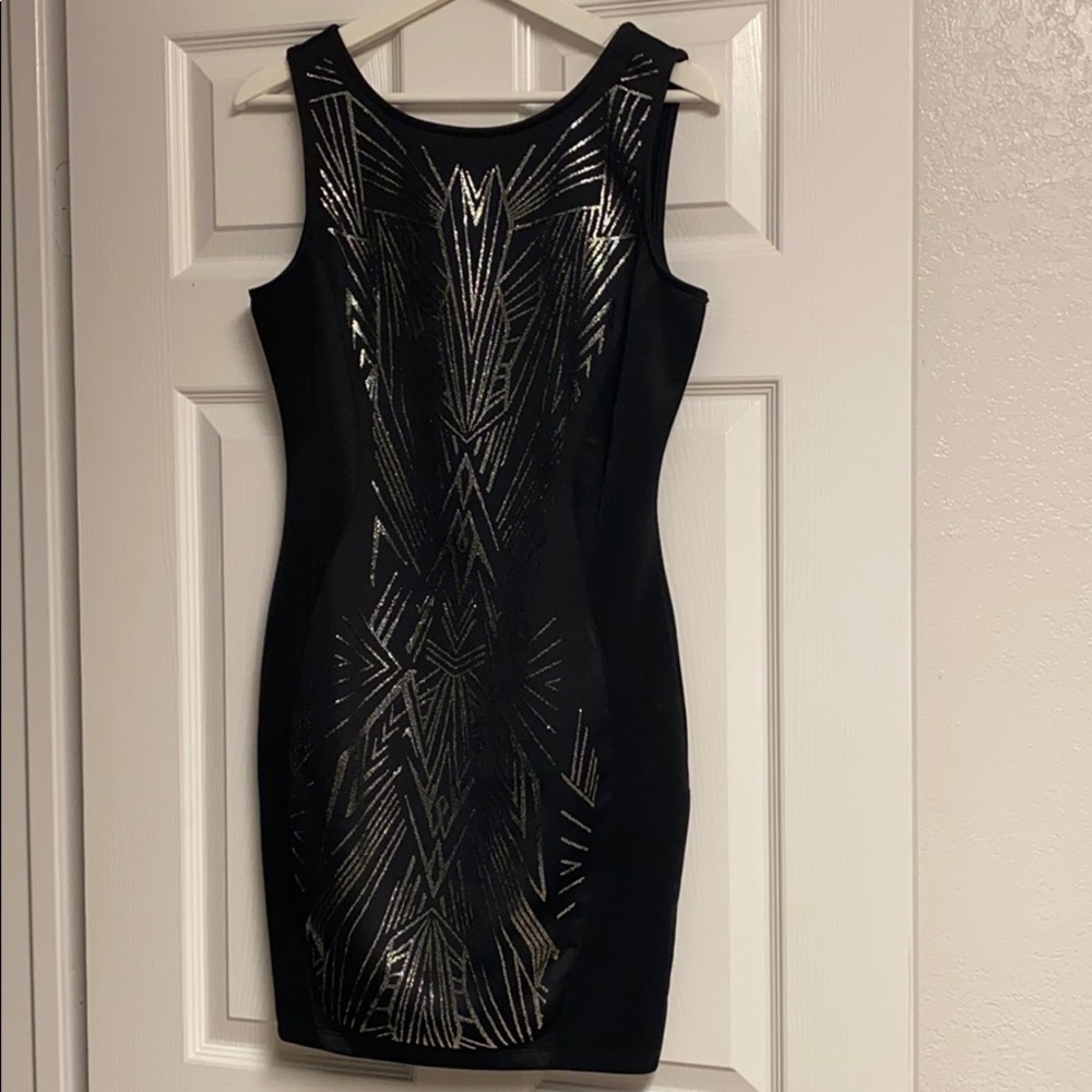 Sparkly dress, perfect for holiday parties!